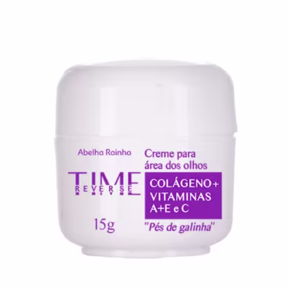 Creme para Área dos Olhos Abelha Rainha Time Reverse, 15g.