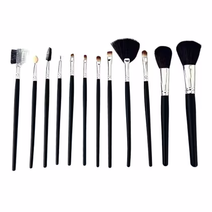 Imagem do produto Pincel de Maquiagem Mega Kit C/ 12 Und