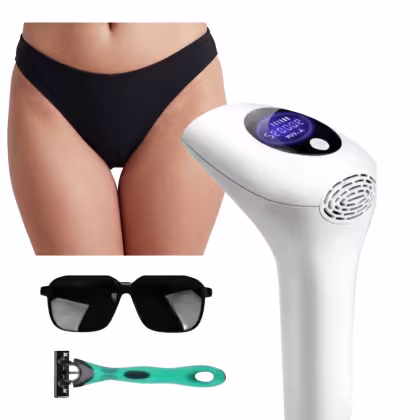 Imagem do produto Depilador Laser IPL 900mil Disparos 8 Níveis Bivolt c/óculos