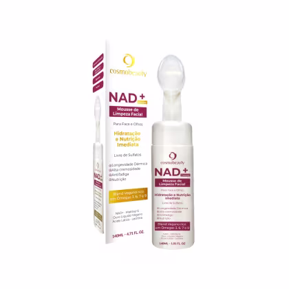 Imagem do produto Cosmobeauty Mousse de Limpeza Facial Vegano NAD+ 140ml