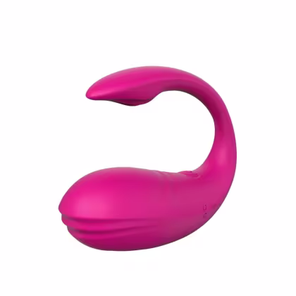Imagem do produto Vibrador Casal Controle Aplicativo Pink 10 Estágios de Vibração Ponto G 20cm x 3,2cm em Silicone Recarregável