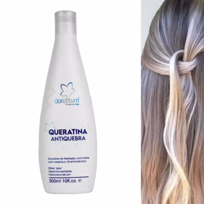 Imagem do produto Queratina Antiquebra 300ml Clorofitum Reconstrução Desemborrachante