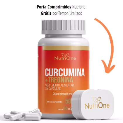 Imagem do produto Curcumina 95% (Cúrcuma Longa) + L-Treonina 60 Caps Nutrione