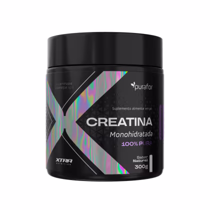 Imagem do produto Creatina XTRA NUTRITION 100% Pura 300g Purafor – Força, Potência e Desempenho