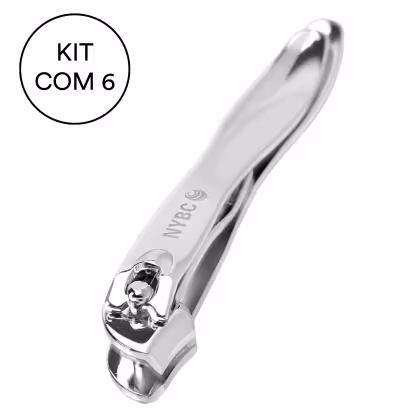 Kit NYBC Beauty Cortador de Unhas Lateral Sexteto, 6 unidades.