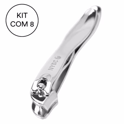 Kit NYBC Beauty Cortador de Unhas Lateral, 8 unidades.