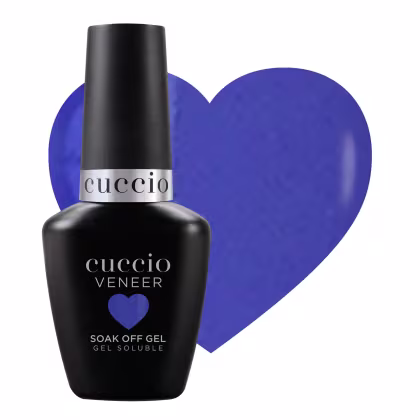 Esmalte em Gel Cuccio Brasil Veneer Hema Free Yale Blue 13ml.