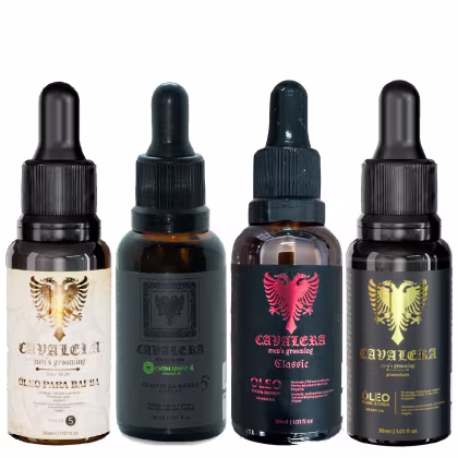 Imagem do produto Óleo Barba Cavalera Bay Rum, Capim Limão, Premium E Classic