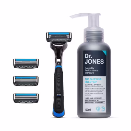 Imagem do produto Combo The Razor 4: Aparelho de Barbear + Balm Para Barbear 100ml