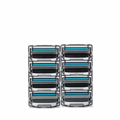 Kit de lâminas de barbear The Razor 4, da marca Dr. Jones.