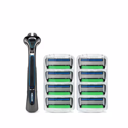 Kit Dr. Jones The Razor 6 + Cabo, 9 Produtos.