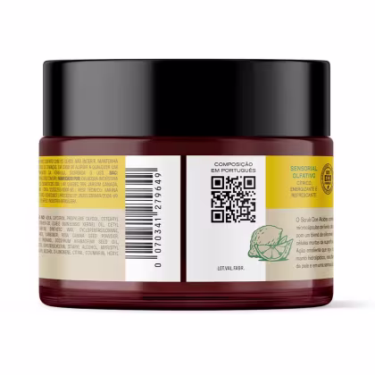 Imagem do produto Scrub Esfoliante Corporal Masculino Cítrico Antioxidante 280g Don Alcides
