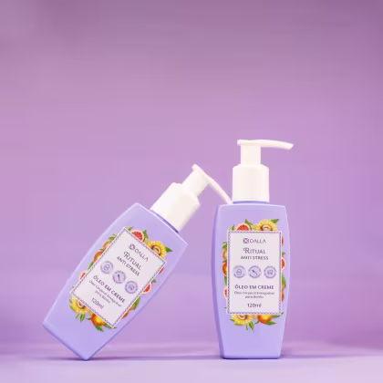 Imagem do produto Óleo Corporal Em Creme Com Ácido Hialurônico Essenciais de Bergamota e Grapefruit  120ML Ritual Anti Stress Dalla