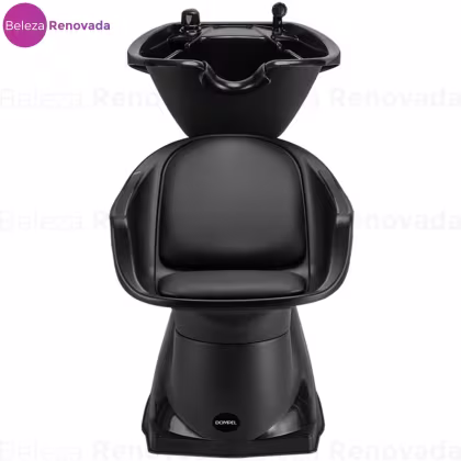 Imagem do produto LAVATORIO DOMPEL COM CUBA RECLINAVEL FREEDOM PRETO