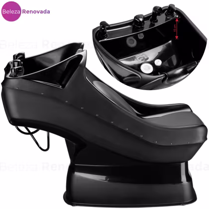 Imagem do produto Lavatorio Dompel Italiano Cabeleireiro Salao Veron Pret