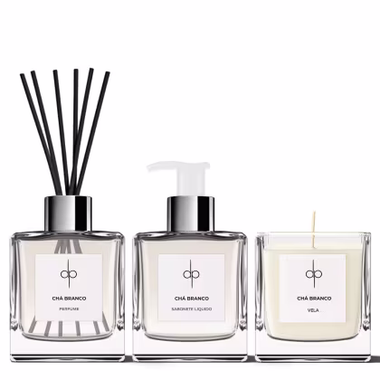 Imagem do produto Kit Spa Crystal Chá Branco I Energia, Aromas E Relaxamento