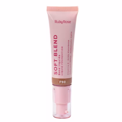 Imagem do produto Base Líquida Soft Blend Ruby Rose 30g cor:F90