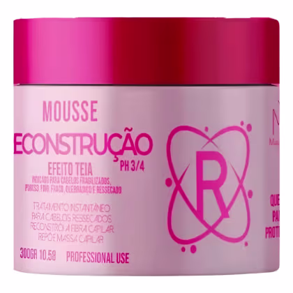 Imagem do produto Mascara Mousse Reconstrução Efeito Teia Maranata Hair 300G