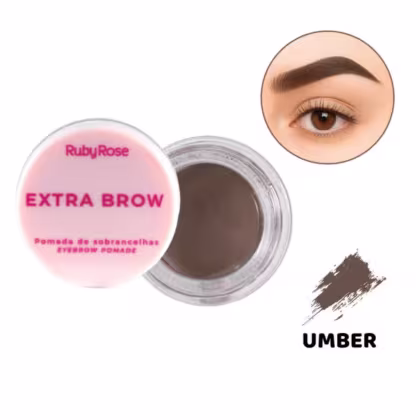 Imagem do produto Pomada Para Sobrancelhas Ruby Rose Extra Brow - Cor: Umber