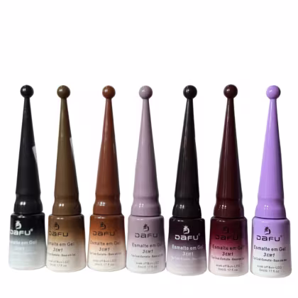 Imagem do produto Kit Com 07 Esmalte Em Gel Da Dafu 3 Em1