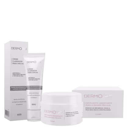 Imagem do produto Estetica Intima Feminina Kit com Esfoliante e Clareador de Virilha