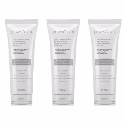 Imagem do produto Kit A Sós Dermosex - Gel Lubrificante e Hidratante para Região Pélvica (3 Unidades)
