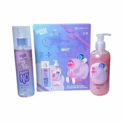Imagem do produto Kit Body Splash Tédio + Sabonete Líquido Divertida Mente