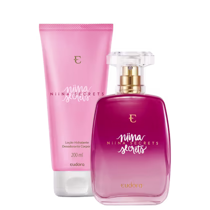 Imagem do produto Conjunto Niina Secrets Eudora - Desodorante Colônia 100ml + Loção Hidratante Desodorante Corporal 200ml