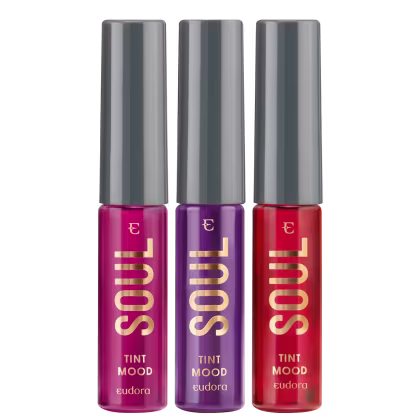 Imagem do produto Kit Eudora Soul Tint Mood Trio (3 Produtos)