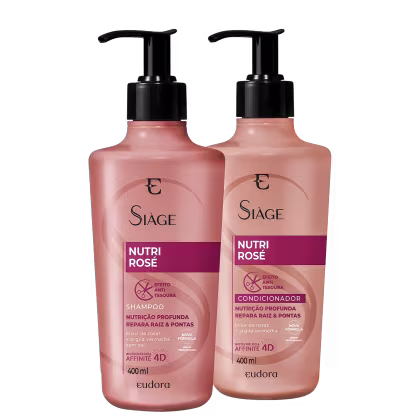 Imagem do produto Kit Eudora Siàge Nutri Rosé (2 Produtos)