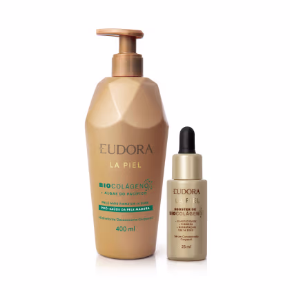 Imagem do produto Kit Eudora La Piel Algas do Pacífico Hidratante Desodorante Corporal + Sérum Booster de Biocolágeno (2 Produtos)