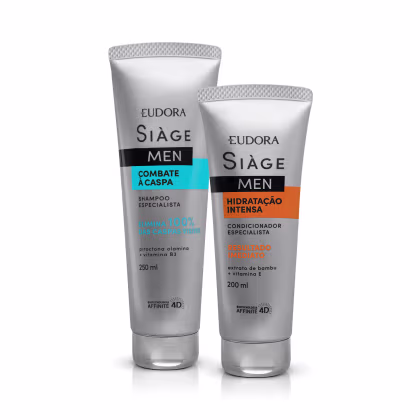 Imagem do produto Kit Eudora Siàge Men Combate à Caspa + Hidratação Intensa (2 Produtos)