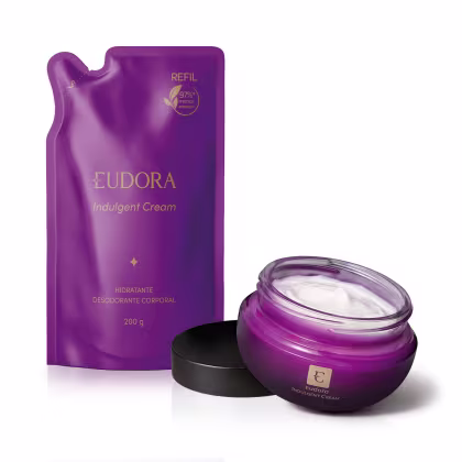 Imagem do produto Kit Eudora Indulgent Cream + Refil (2 Produtos)