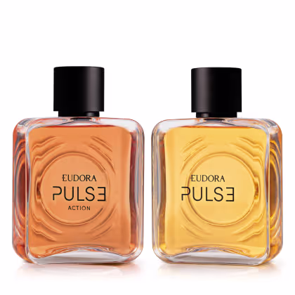 Imagem do produto Conjunto Pulse Eudora Masculino - Desodorante Colônia Tradicional 100ml + Action 100ml
