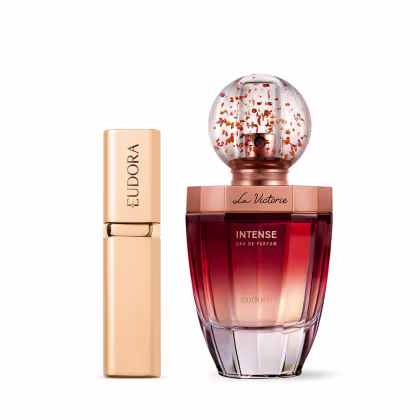 Imagem do produto Combo La Victorie Intense Eau de Parfum 75ml + Porta-Perfume Vaporizador