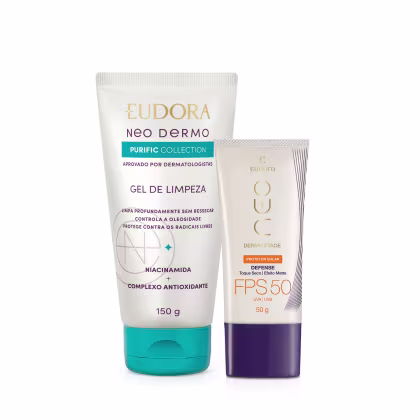 Imagem do produto Combo Neo Dermo: Protetor Solar FPS50 50g + Gel de Limpeza 150g