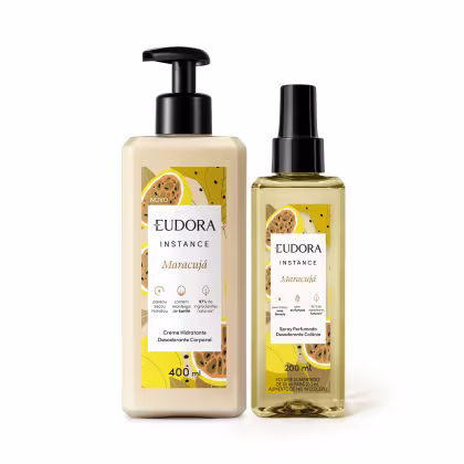 Imagem do produto Combo Instance Maracujá: Loção Corporal 400ml + Spray Corporal 200ml