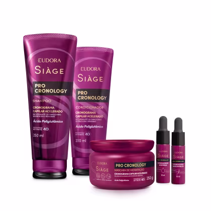 Imagem do produto Kit Eudora Siàge Pro Cronology (5 Produtos)