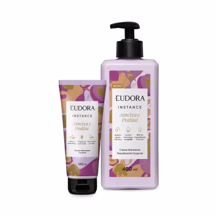 Imagem do produto Combo Instance Ameixa e Praliné: Creme Corporal 400ml + Fondue Hidratante Desodorante Corporal 180ml