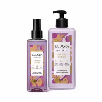 Imagem do produto Combo Instance Ameixa e Praliné: Creme Corporal 400ml + Spray Perfumado 200ml