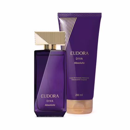 Imagem do produto Conjunto Diva Absoluta Eudora Feminino - Desodorante Colônia 100ml + Loção Corporal 200ml