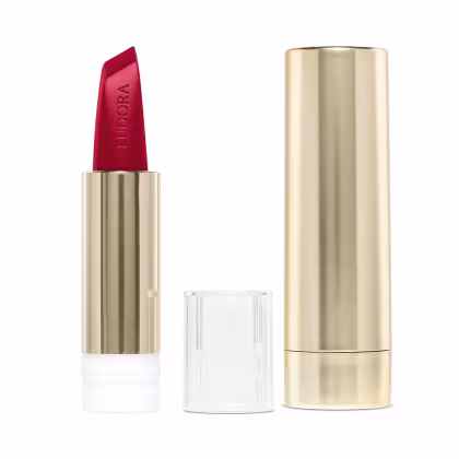 Imagem do produto Combo Sofisticada e Envolvente: Batom Vermelho 3,4g + Case Dourado