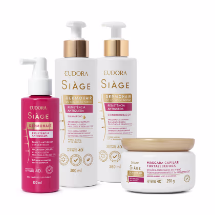 Imagem do produto Kit Eudora Siàge Dermo Hair Antiqueda (4 Produtos)