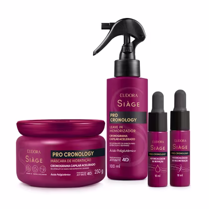 Imagem do produto Combo Siàge Pro Cronology Nutrição (4 itens)