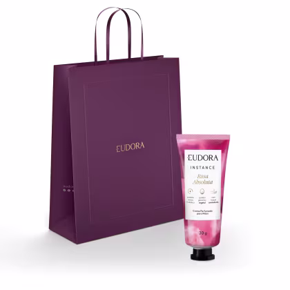 Imagem do produto Combo Dia das Mães: Creme para Mãos Instance Rosa Absoluta 30g + Sacola M