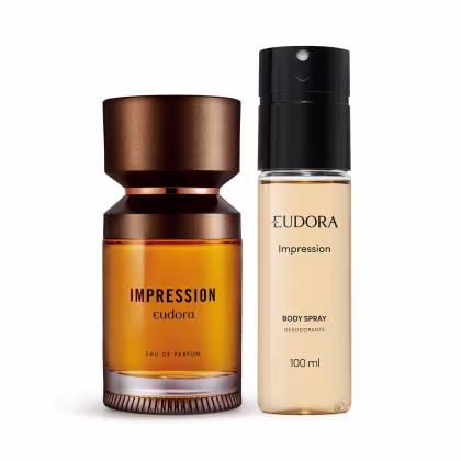 Imagem do produto Combo Impression: Eau De Parfum 100ml + Body Spray 100ml