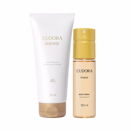 Imagem do produto Combo Imensi Loção Hidratante Desodorante Corporal 200ml + Desodorante Body Spray 100ml