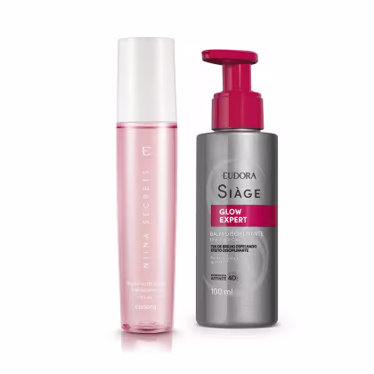 Imagem do produto Kit Eudora Niina e Siàge Nutri Fresh + Glow Expert (2 Produtos)