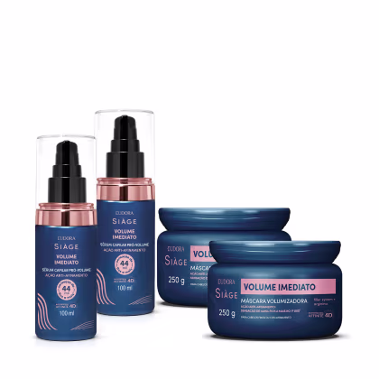Imagem do produto Combo Siàge Volume Imediato (4 itens)