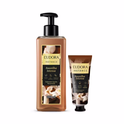 Imagem do produto Combo Instance Baunilha Intensa: Creme para Mãos 30g + Sabonete Líquido 200ml